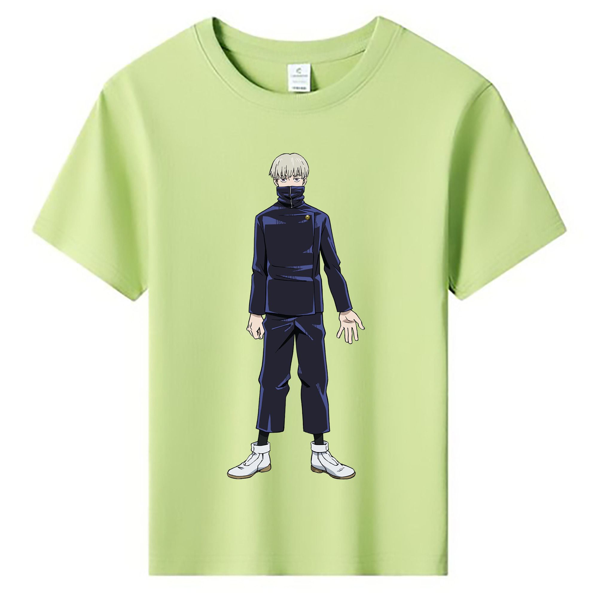 （画像用） 呪術廻戦 Jujutsu Kaisen 綿100％キッズTシャツ（フロントプリント）